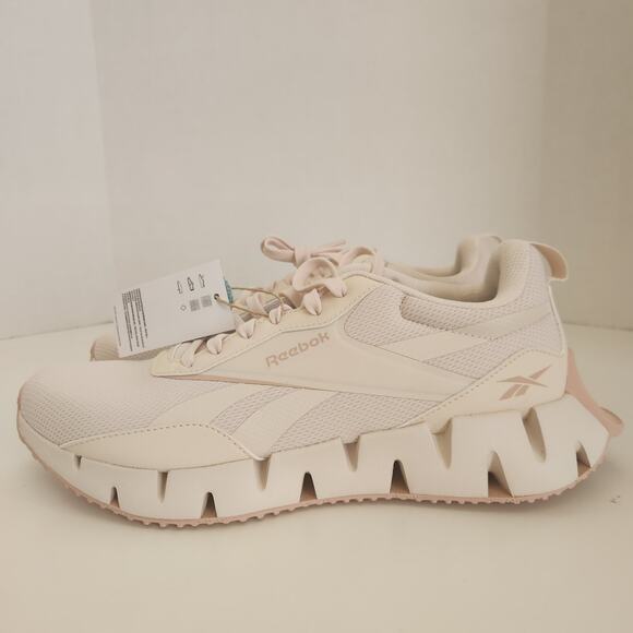 Reebok Women's Zig Dynamica STR Running Shoes, Pink Women's Size 11 - Picture 4 of 9